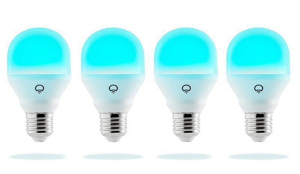 4 Pack LIFX Mini Colour WiFi LED Light Bulb E27 Screw - Office Connect 2018