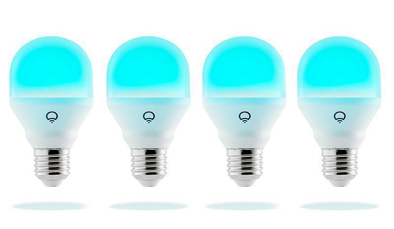 4 Pack LIFX Mini Colour WiFi LED Light Bulb E27 Screw - Office Connect 2018