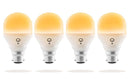 4 Pack LIFX Mini Day & Dusk WiFi LED Light Bulb B22 Socket - Office Connect 2018