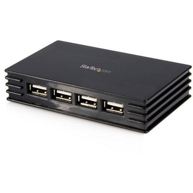 4 PORT COMPACT BLACK USB 2.0 HUB - Office Connect 2018