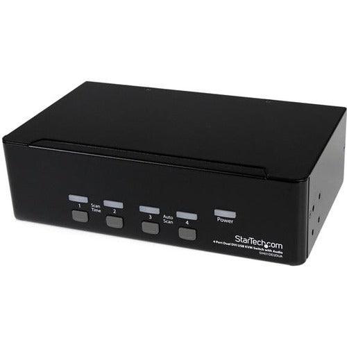 4 Port Dual DVI USB KVM Switch - Office Connect 2018