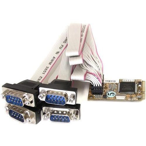 4 Port Mini PCIe Serial Card w/ 16650 - Office Connect 2018