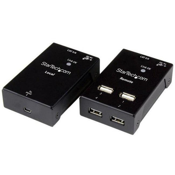 4 Port USB 2.0-Over-Cat5-or-6 Extender - Office Connect 2018