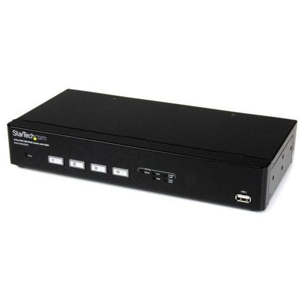 4 Port USB DVI KVM Switch with DDM - Office Connect 2018