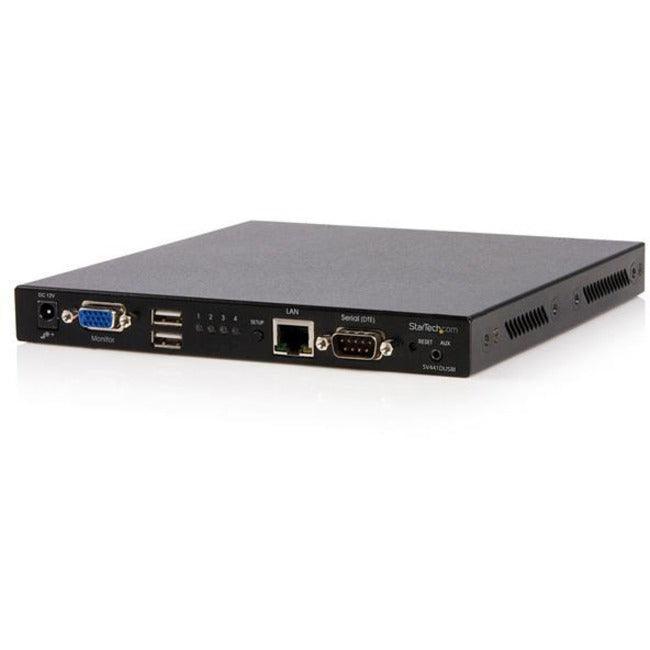 4 Port USB VGA KVM Switch Virtual Media - Office Connect 2018