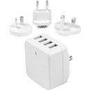 4-Port USB Wall Charger 34W / 6.8A - Office Connect 2018