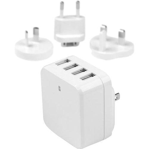 4-Port USB Wall Charger 34W / 6.8A - Office Connect 2018