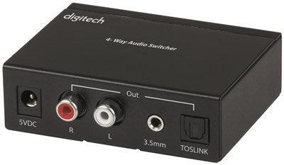 4-Way Digital Audio Switcher - Office Connect 2018