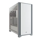CORSAIR 4000D TEMPERED GLASS MID-TOWER - WHITE - Office Connect 2018