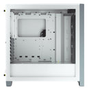 CORSAIR ICUE 4000X RGB TEMPERED GLASS MID-TOWER - WHITE - Office Connect 2018