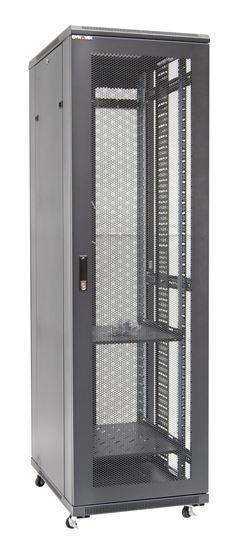 DYNAMIX 42RU Server Cabinet 1000mm Deep Front Mesh - Office Connect