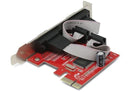 UNITEK 2 Port Serial PCI-E Card Includes Low Profile - Office Connect