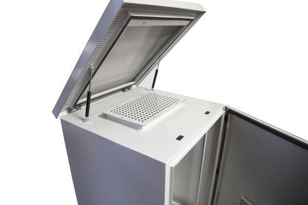 DYNAMIX 18RU Vented Outdoor Wall Mount Cabinet. (611 - Office Connect