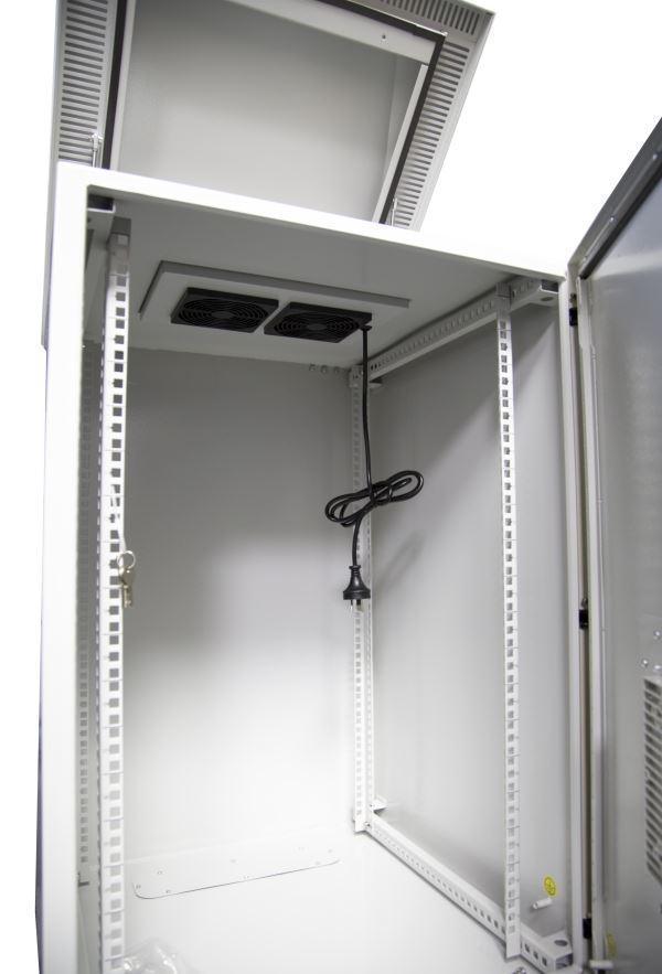 DYNAMIX 24RU Vented Outdoor Wall Mount Cabinet. (611 - Office Connect