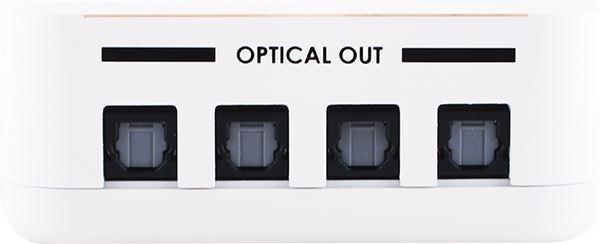 CYP 1x4 Optical Audio Splitter. Split & Distribute - Office Connect