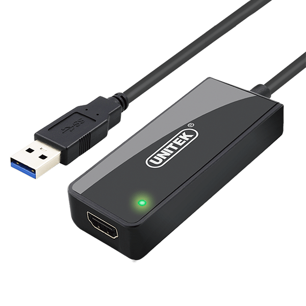 UNITEK USB-A 3.0 to HDMI  Adapter. Convert USB to - Office Connect