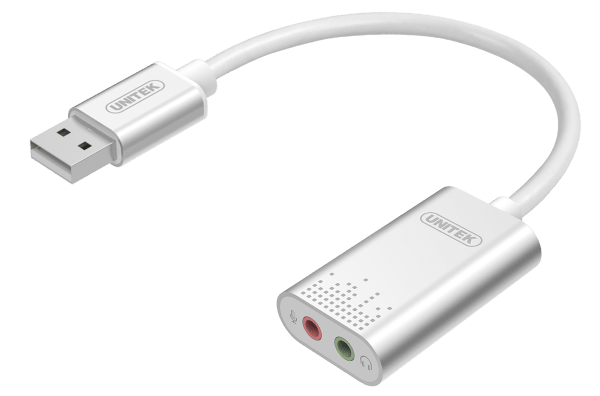 UNITEK USB To Stereo Audio Converter. USB2.0. DAC - Office Connect