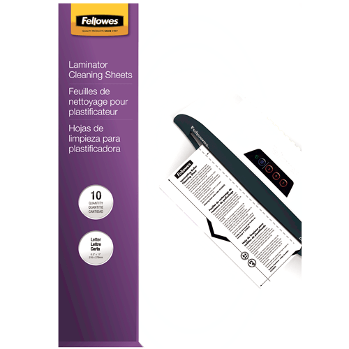 Fellowes Laminator Cleaning and Carrier Sheets A4 Pack 10 - Office Connect