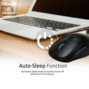 PROMATE 2.4Ghz Wireless Optical USB Mouse. Auto-Sleep Function. - Office Connect