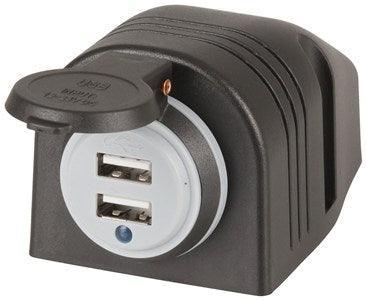 4.2A 2 Port USB Charger with Dust Cap & Power Indicator - Office Connect 2018