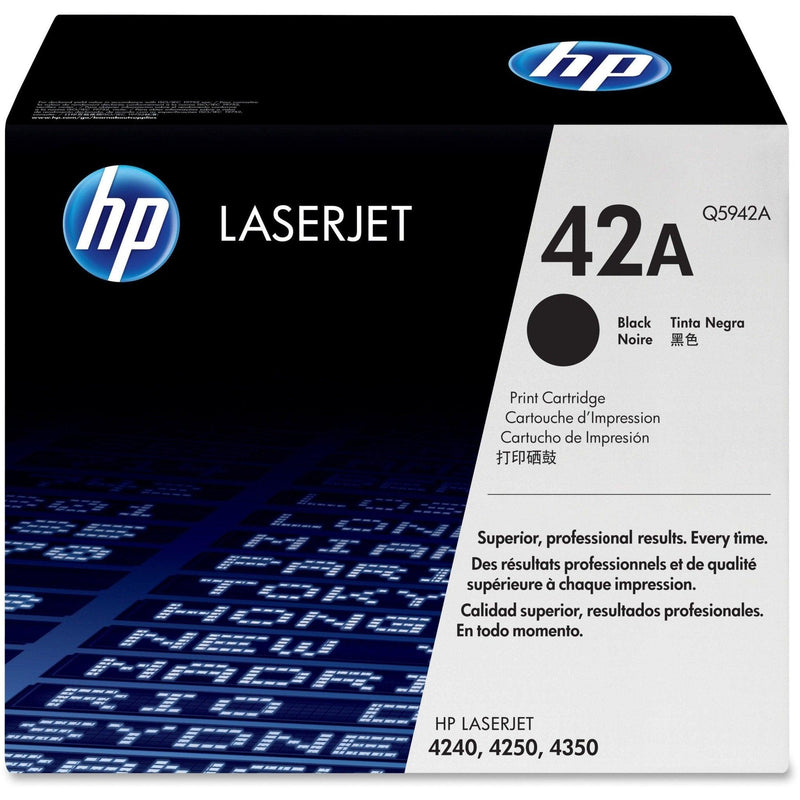 42A BLACK LJ TONER CART Q5942A. - Office Connect 2018
