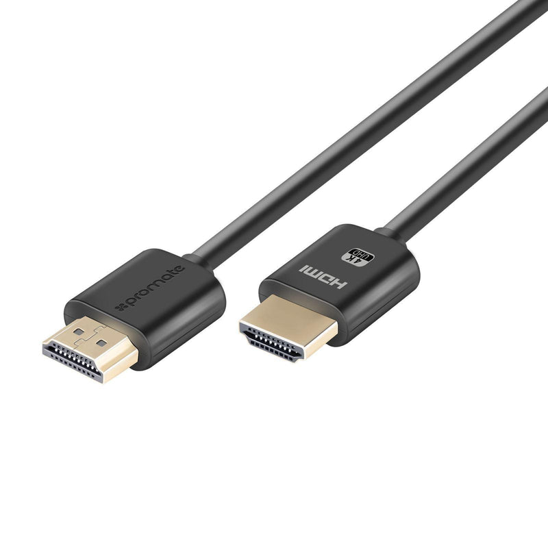PROMATE 1.5m 4K HDMI cable. 24K Gold plated connectors. - Office Connect 2018