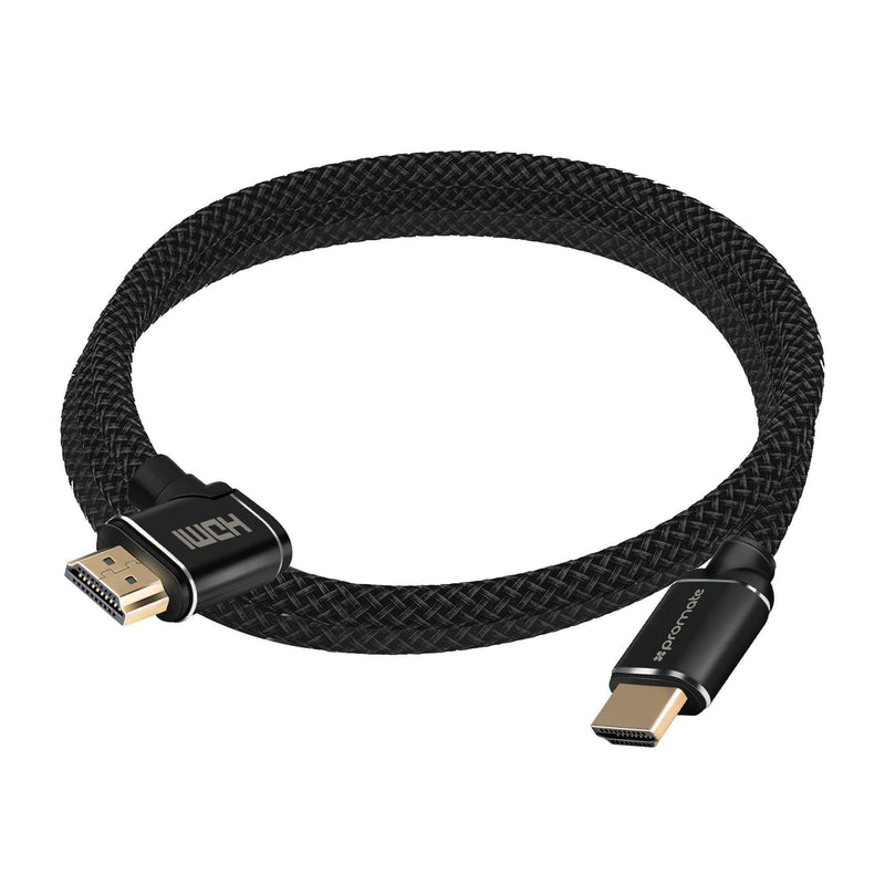 PROMATE 5m 4K HDMI right angle Cable. 24K Gold plated. - Office Connect 2018