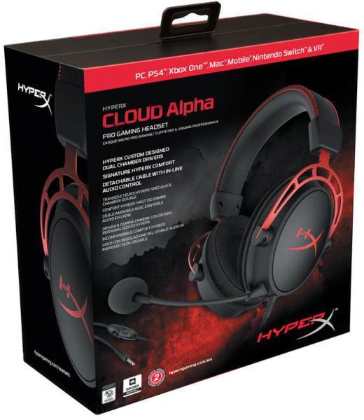 HYPERX CLOUD ALPHA - GAMING HEADSET (RED) - Office Connect 2018