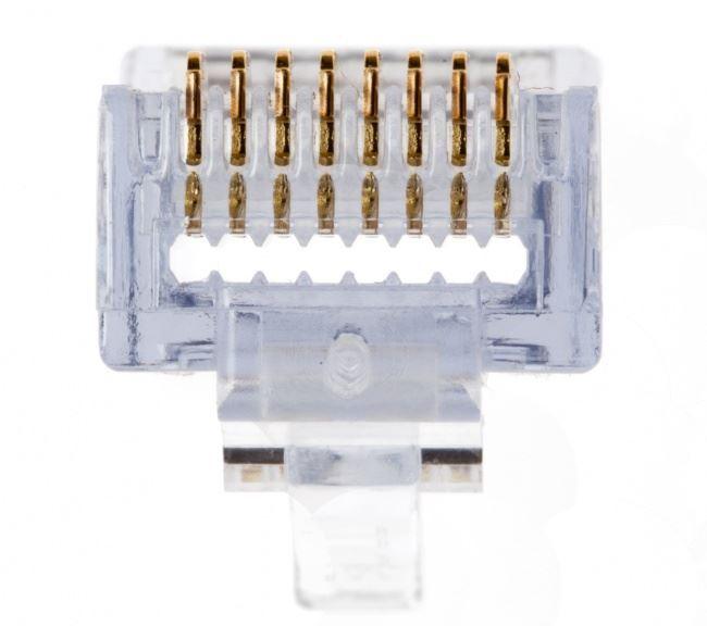 PLATINUM TOOLS Cat5e EZ-RJ45 Plug. Easy Install RJ45 Plug For Cat5e - Office Connect 2018