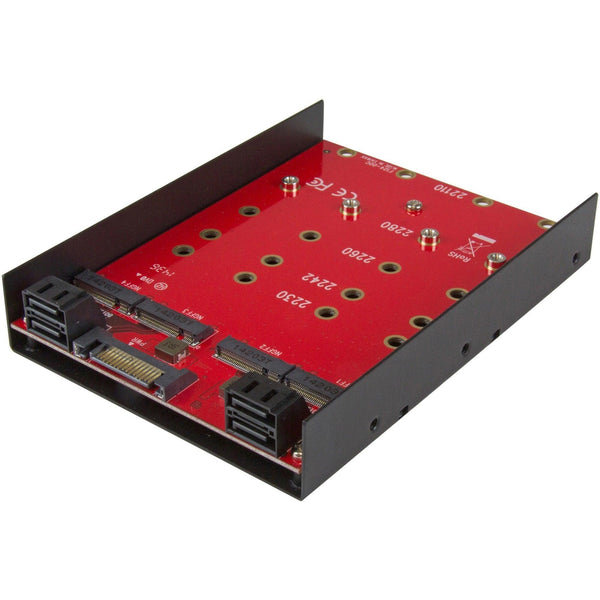 4x M.2 to SATA 3.5in mounting adapter - Office Connect 2018