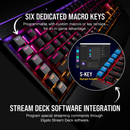 CORSAIR K95 RGB PLATINUM XT MECHANICAL RGB GAMING KEYBOARD CHERRY MX RGB BROWN - BLACK - Office Connect 2018
