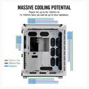CORSAIR CRYSTAL SERIES 680X RGB HIGH AIRFLOW TEMPERED GLASS ATX CASE - WHITE - Office Connect 2018