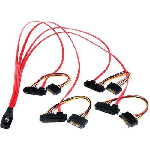 50cm SAS Cable SFF8087 to 4x SFF8482 - Office Connect 2018