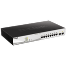 DLINK DGS-1210-10MP 10-PORT GIGABIT WEBSMART POE SWITCH WITH 8 POE RJ45 AND 2 SFP PORTS. POE BUDGET 130W - Office Connect 2018