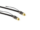 DYNAMIX 3m Coaxial Subwoofer Cable RCA Male to Male - Office Connect