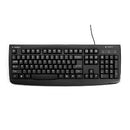 Kensington Pro Fit 64407 Washable Keyboard - Cable Connectivity - PS/2, USB Interface - 104 Key - Black - Office Connect 2018