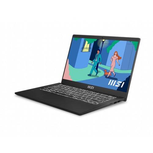 MSI Modern 14 35.6 cm (14") Notebook - Intel Core i7 12th Gen i7-1255U - 16 GB Total RAM - 512 GB SSD - Intel Chip - Windows 11 Pro - Office Connect 2018