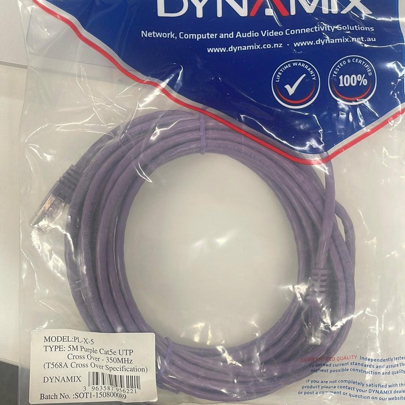 5M Cat5e UTP cross over - Office Connect 2018