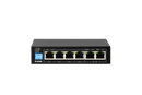 6-PORT 10/100MBPS POE SWITCH WITH 4 LONG REACH POE PORTS AND 2 UPLINK PORTS. POE BUDGET 60W. - Office Connect 2018