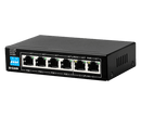 6-PORT 10/100MBPS POE SWITCH WITH 4 LONG REACH POE PORTS AND 2 UPLINK PORTS. POE BUDGET 60W. - Office Connect 2018