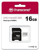 Transcend MicroSD Card - 16GB (95mb / second) - Office Connect