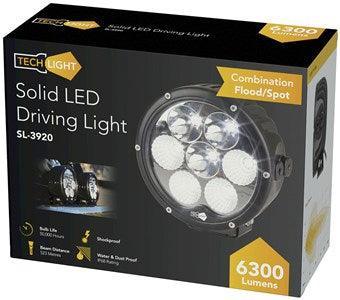 6300 Lumen 6.5 Inch Solid LED Driving Light - Office Connect 2018