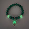 Energy Luminous Lotus Natural Stone Bracelet Yoga Healing Luminous Glow In The Dark Charm Beads Bracelet For Men Women Prayer Buddhism - Office Connect 2018