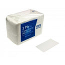 Emperor White Serviettes 1/8 Fold - 1 Ply