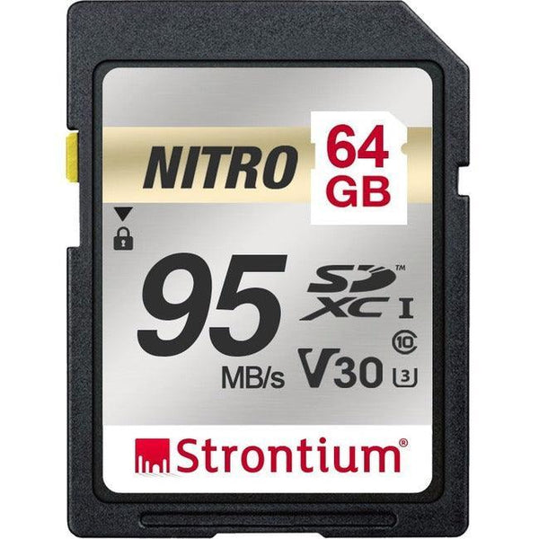 64GB NITRO CLASS 10 SD CARD FOR CAMERA - Office Connect 2018