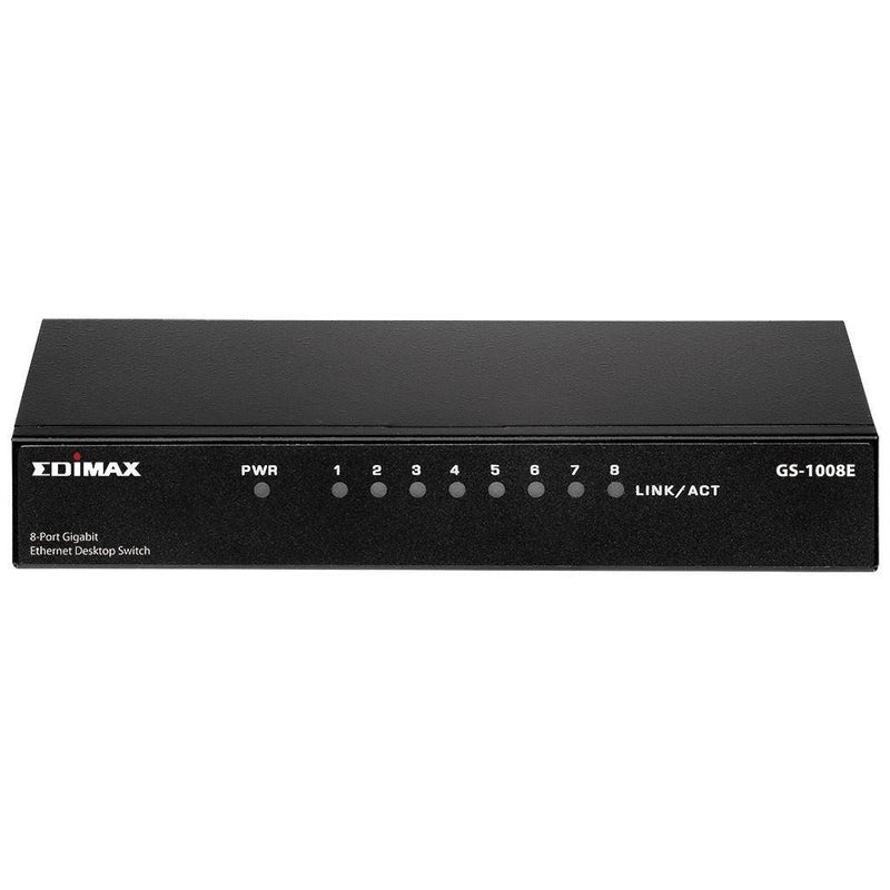 EDIMAX 8 Port 10/100/1000 Gigabit Desktop Switch. - Office Connect 2018