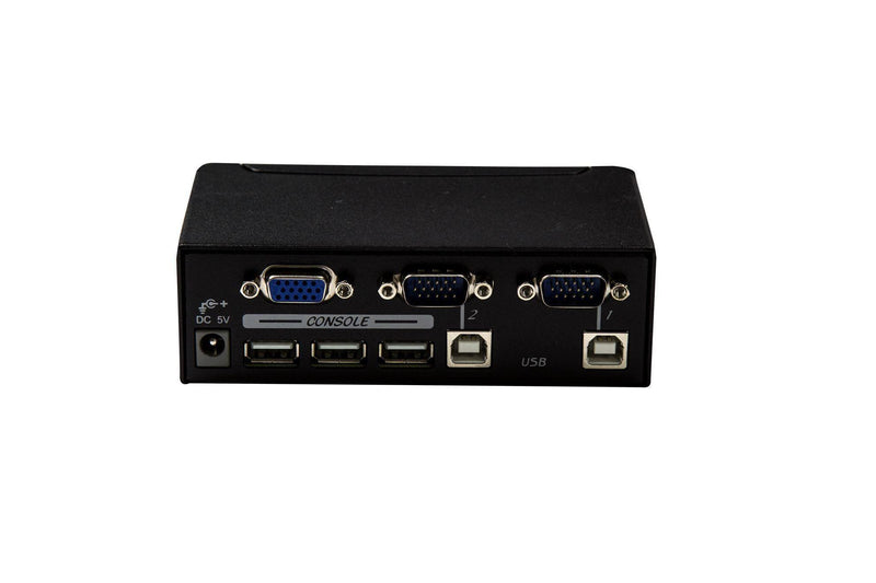 REXTRON 1-2 USB Automatic KVM Switch. Share 1x Keyboard/Video - Office Connect