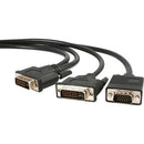 6ft DVI-I to DVI-D & VGA Splitter Cable - Office Connect 2018