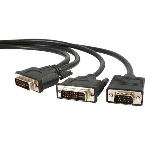 6ft DVI-I to DVI-D & VGA Splitter Cable - Office Connect 2018