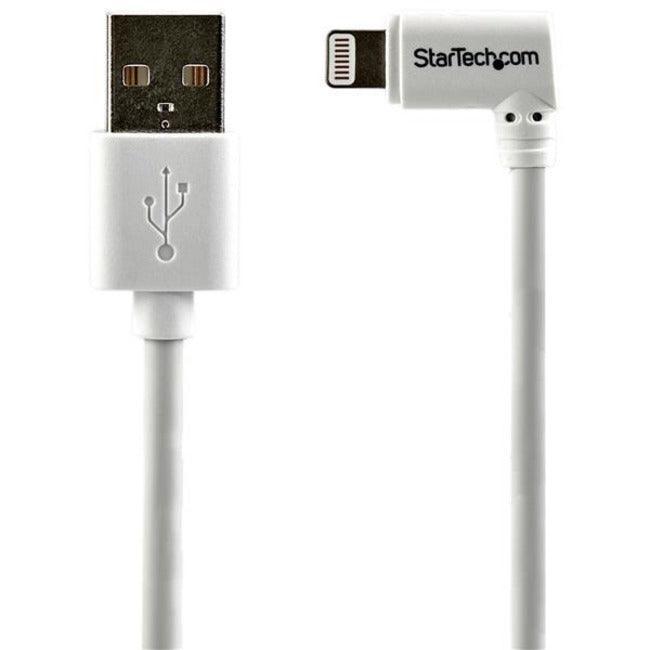 6ft White Angled Lightning to USB Cable - Office Connect 2018